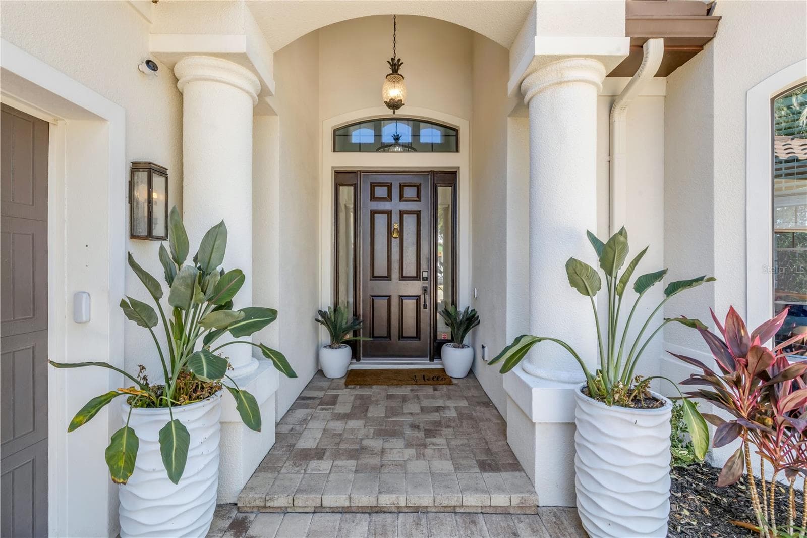Covered Entry - 189 ASPEN WAY, PALM COAST