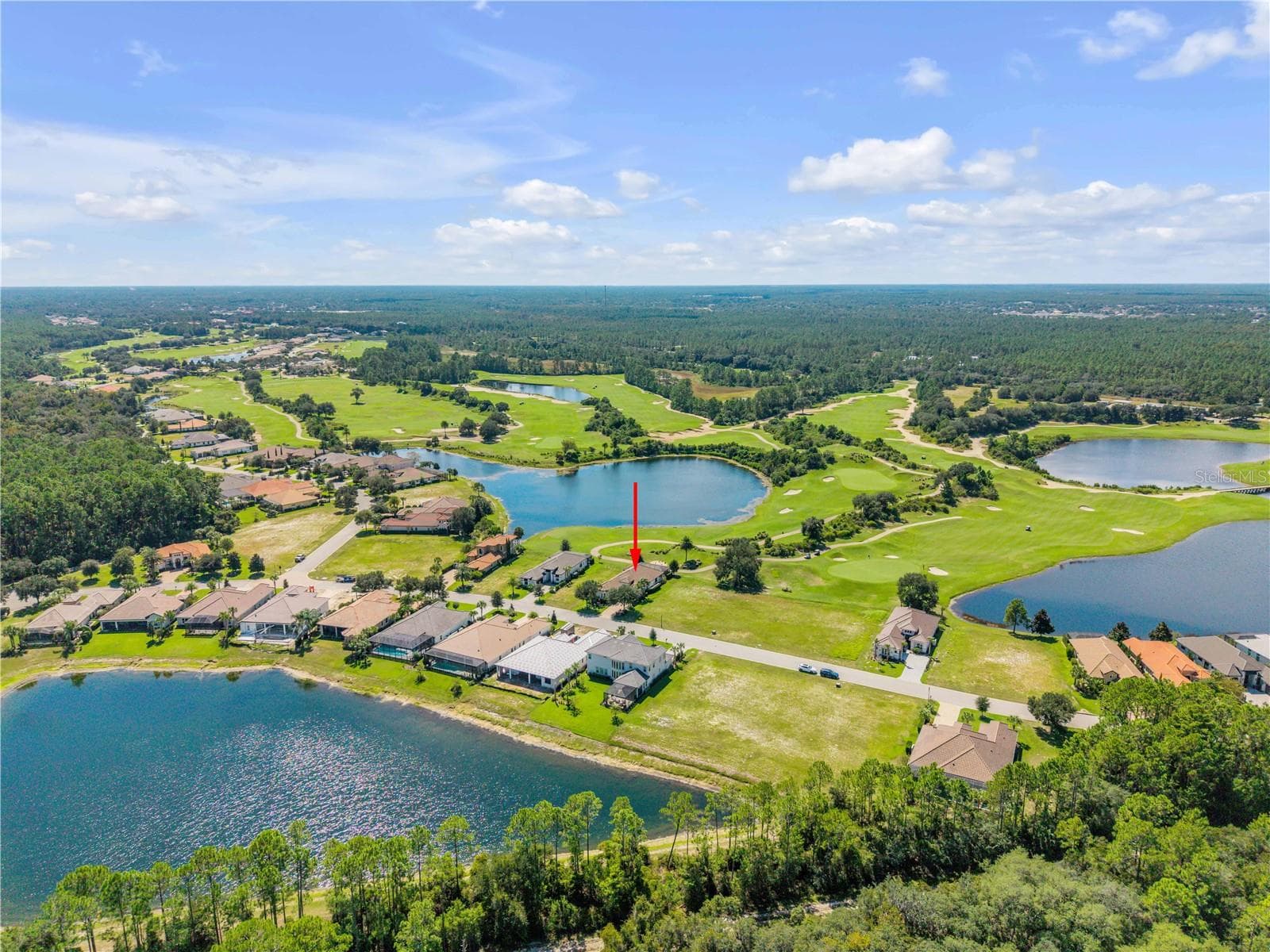 Southwest views - 189 ASPEN WAY, PALM COAST