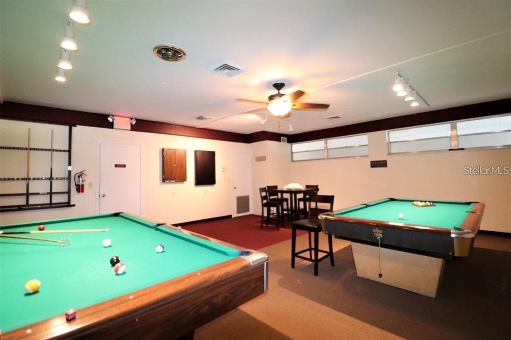 Pool-tables room inside of the clubhouse - 5810 21ST ST N #15, ST PETERSBURG