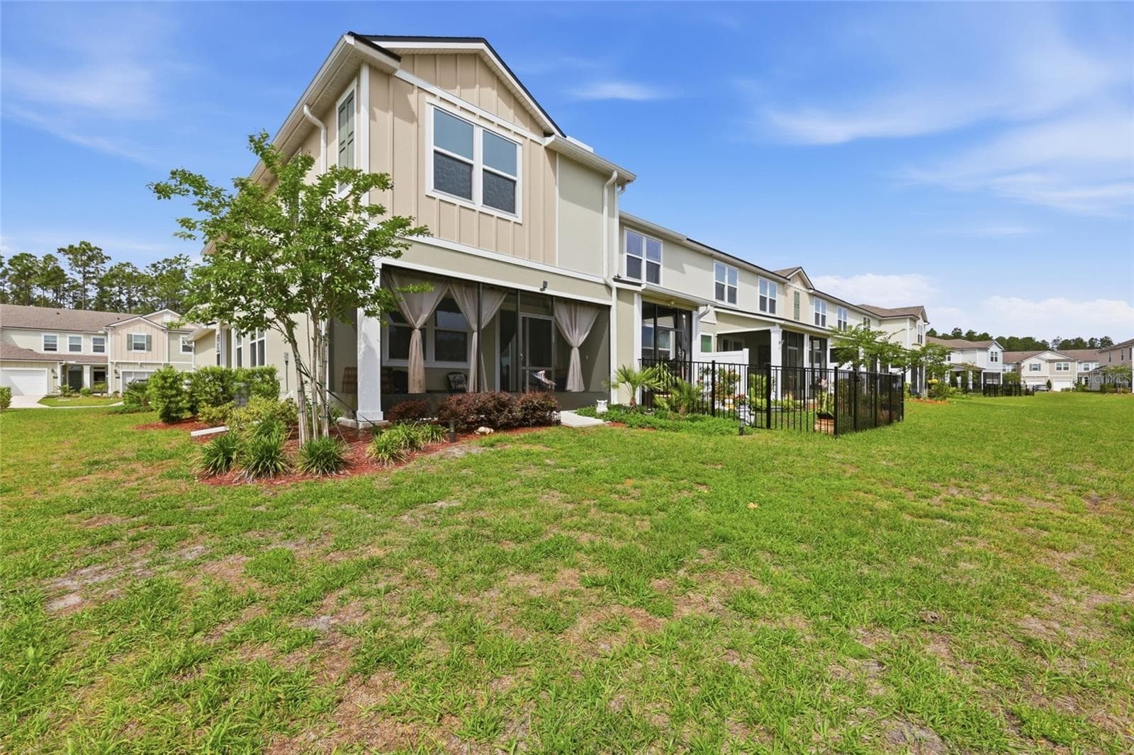 Back elevation - 338 REDBUD RD, PALM COAST