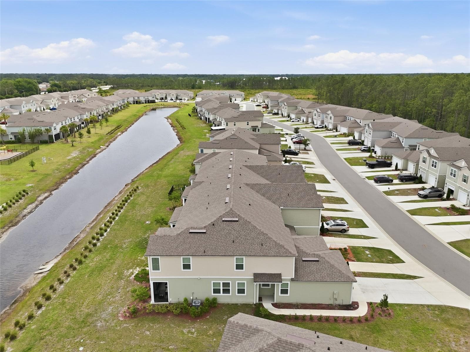 Aerial - 338 REDBUD RD, PALM COAST