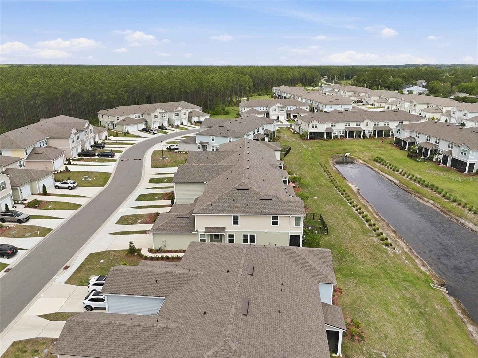 Aerial - 338 REDBUD RD, PALM COAST