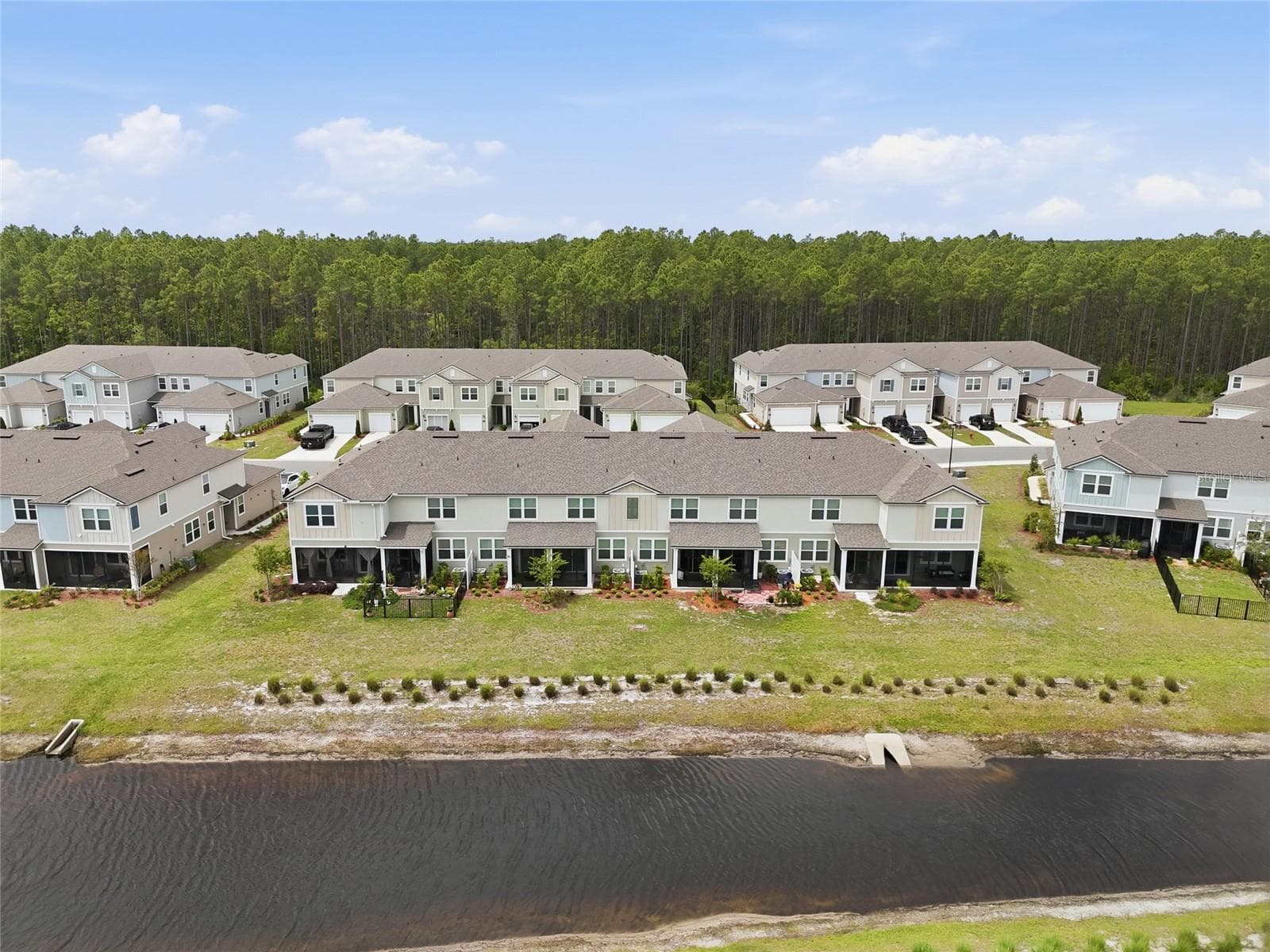 Back Aerial - 338 REDBUD RD, PALM COAST