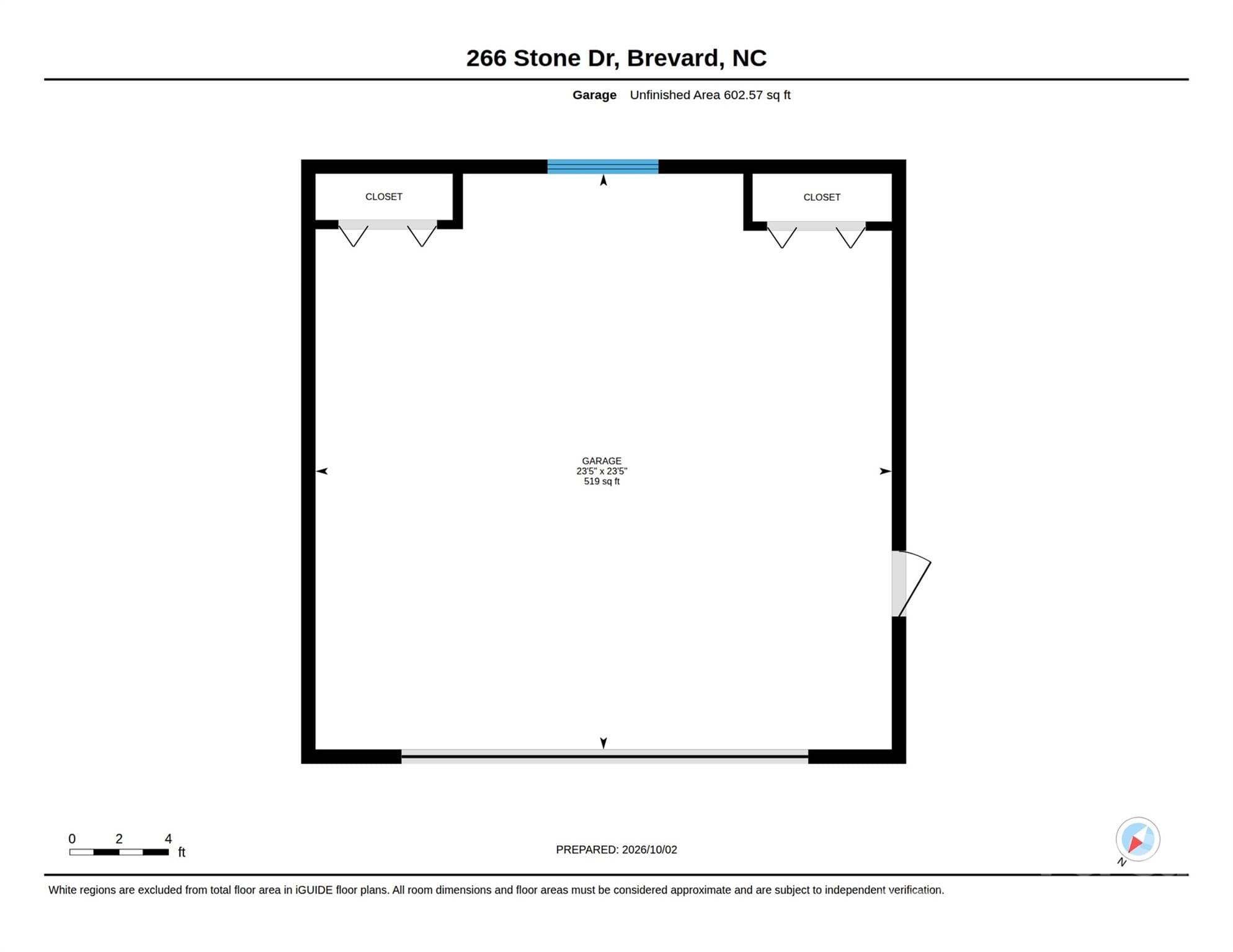 Garage - 266 Stone Drive, Brevard
