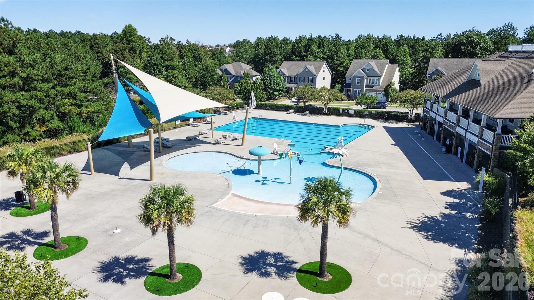 Neighborhood pool and splash pad - 78066 Rillstone Drive, Lancaster