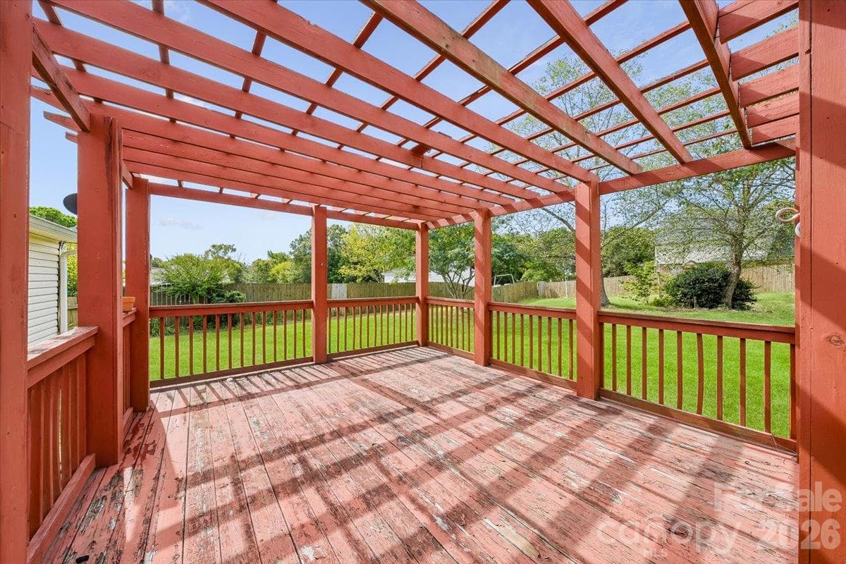 Back Deck - 8544 Indian Summer Trail, Harrisburg