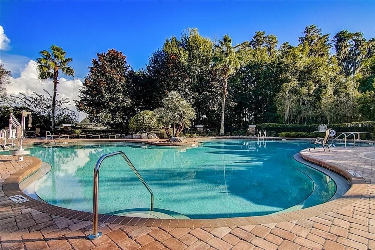 Community pool - 7831 STONELEIGH DR, LAND O LAKES