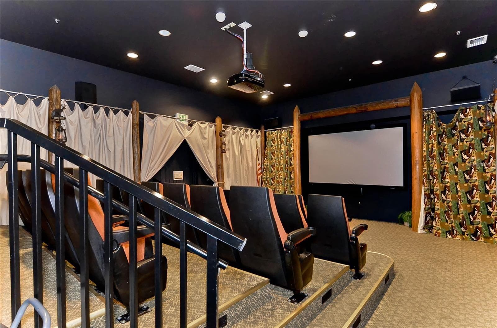 Community Theater room - 7831 STONELEIGH DR, LAND O LAKES