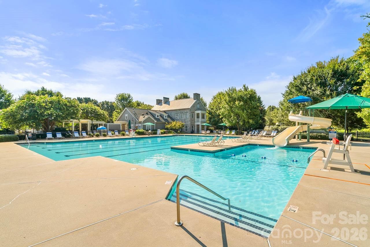 Outdoor pool - 16418 Spruell Street, Huntersville