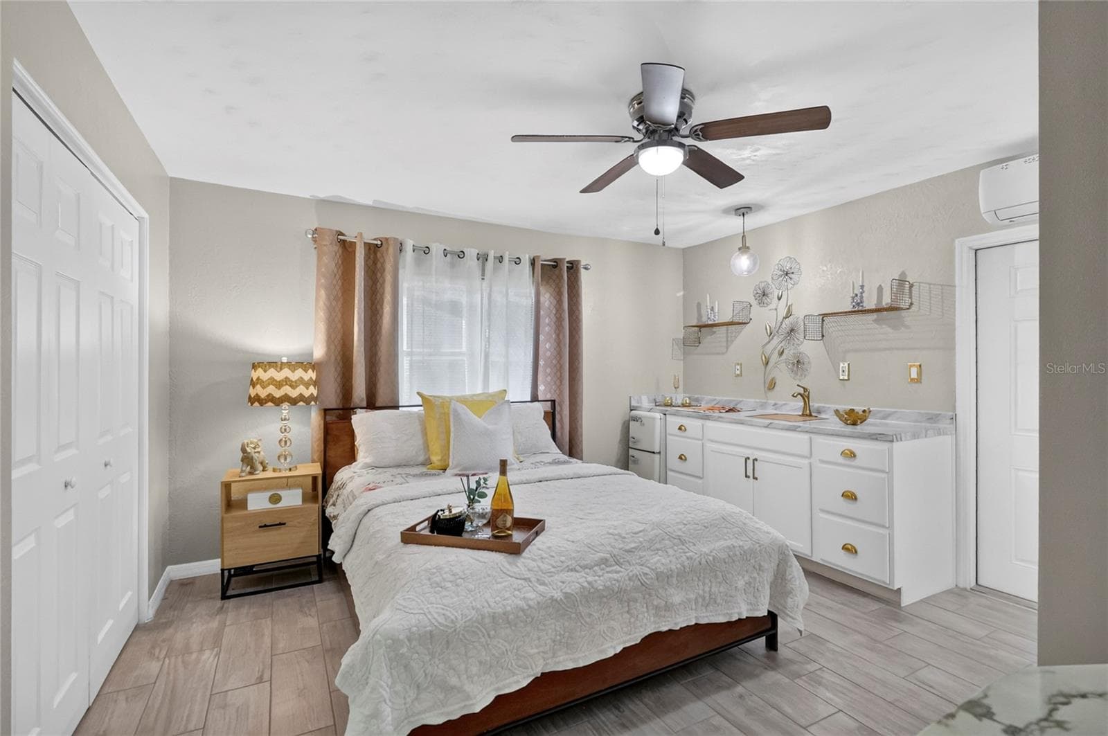 Primary bedroom, can also be converted into a studio unit - 1075 8TH ST NW, WINTER HAVEN