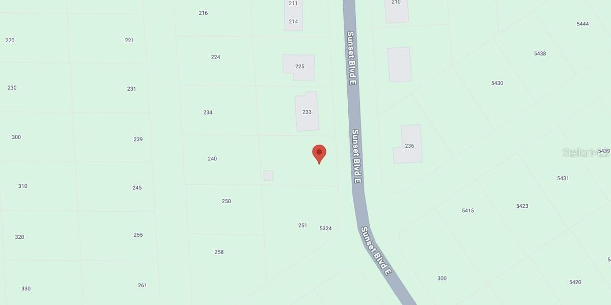 Land at 241 SUNSET BLVD E, PUNTA GORDA, photo 2 of 3