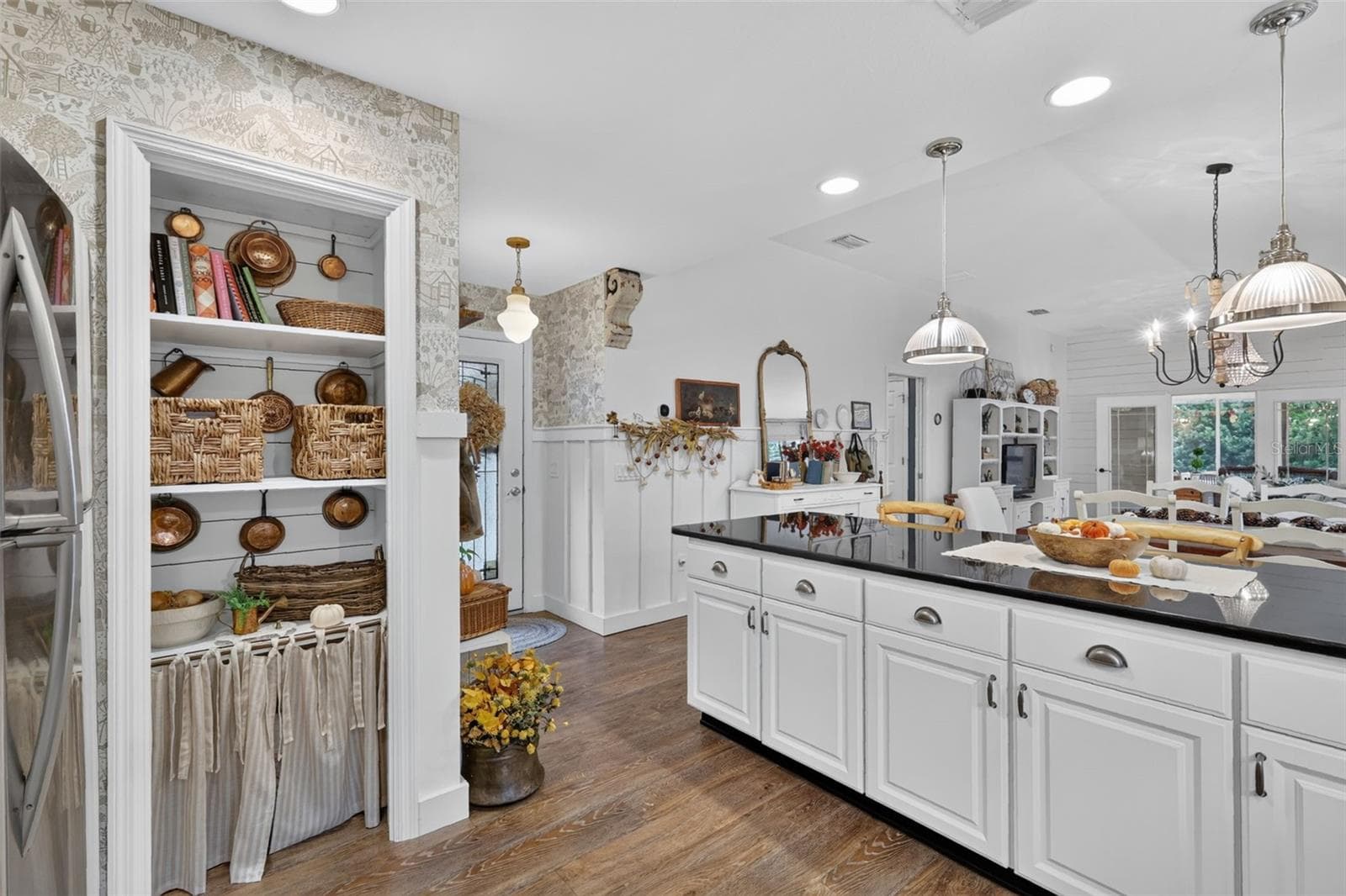 Kitchen Pantry and View to Front Door - 1700 JADESTONE TER, THE VILLAGES
