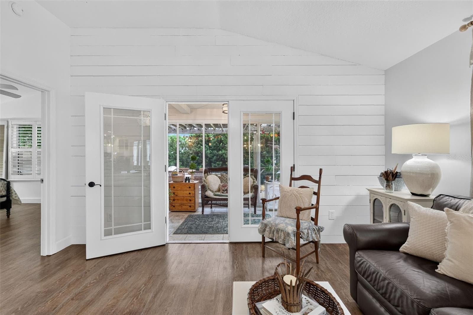 New Double French Doors to the Enclosed Lanai - 1700 JADESTONE TER, THE VILLAGES