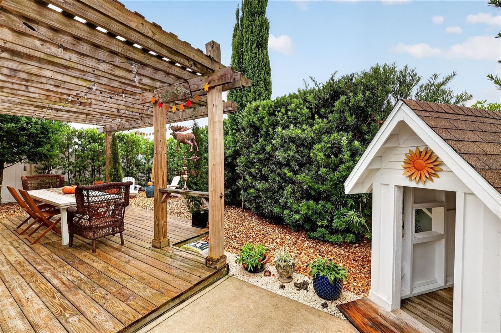 Private Backyard - 1700 JADESTONE TER, THE VILLAGES
