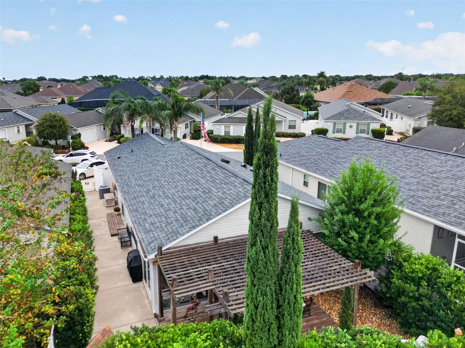Aerial View - 1700 JADESTONE TER, THE VILLAGES
