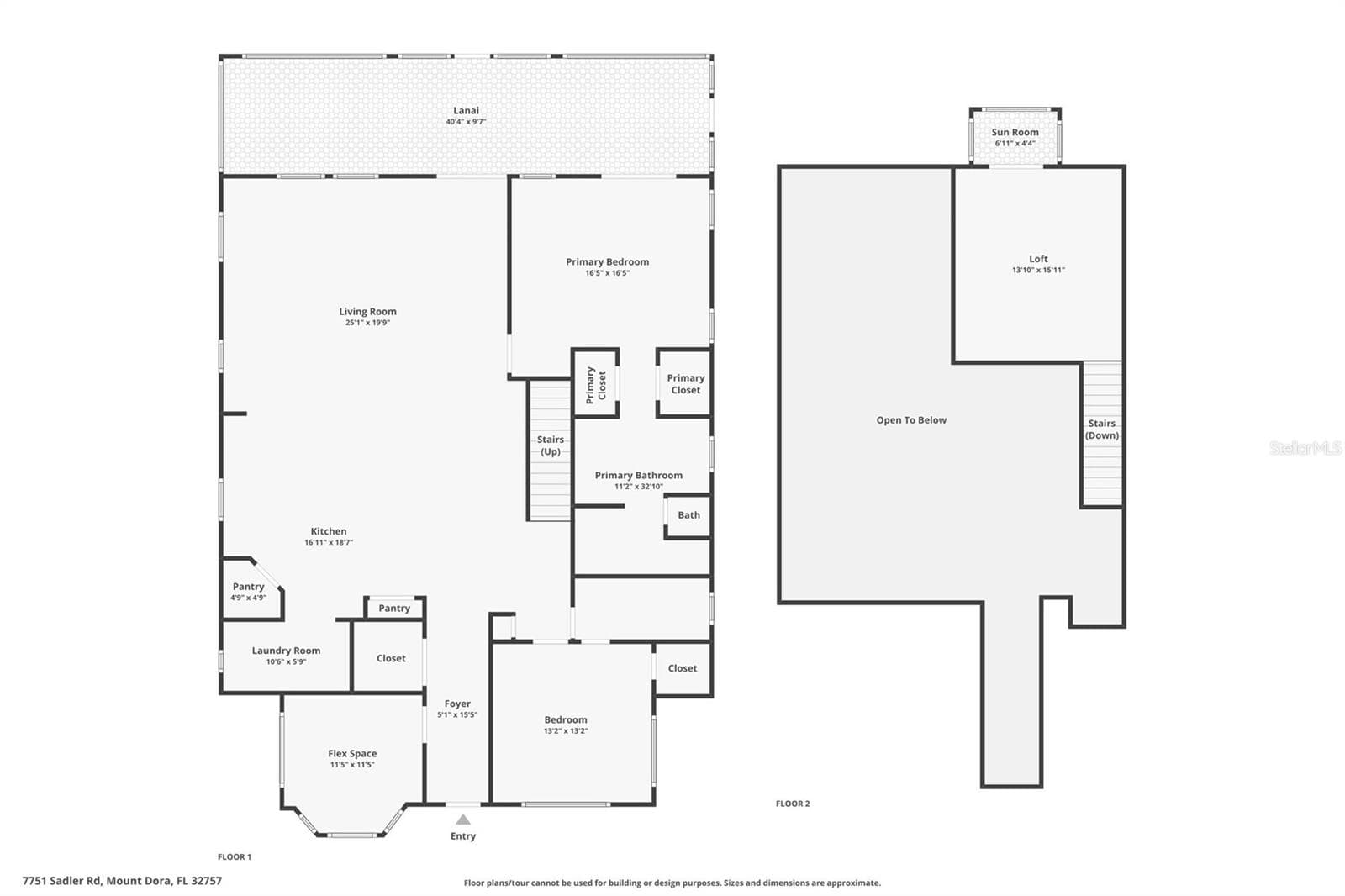 Floor plan - 7751 SADLER RD, MOUNT DORA