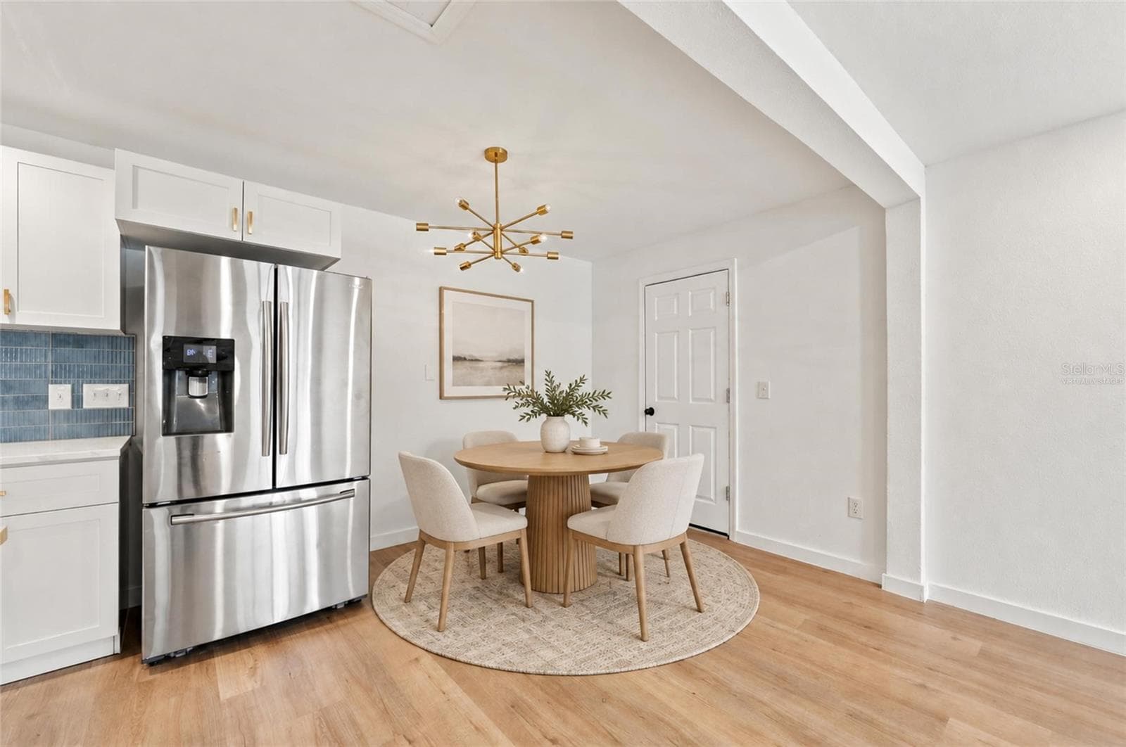 Dining Area - Virtually Staged - 659 KENDALE ST, ORLANDO