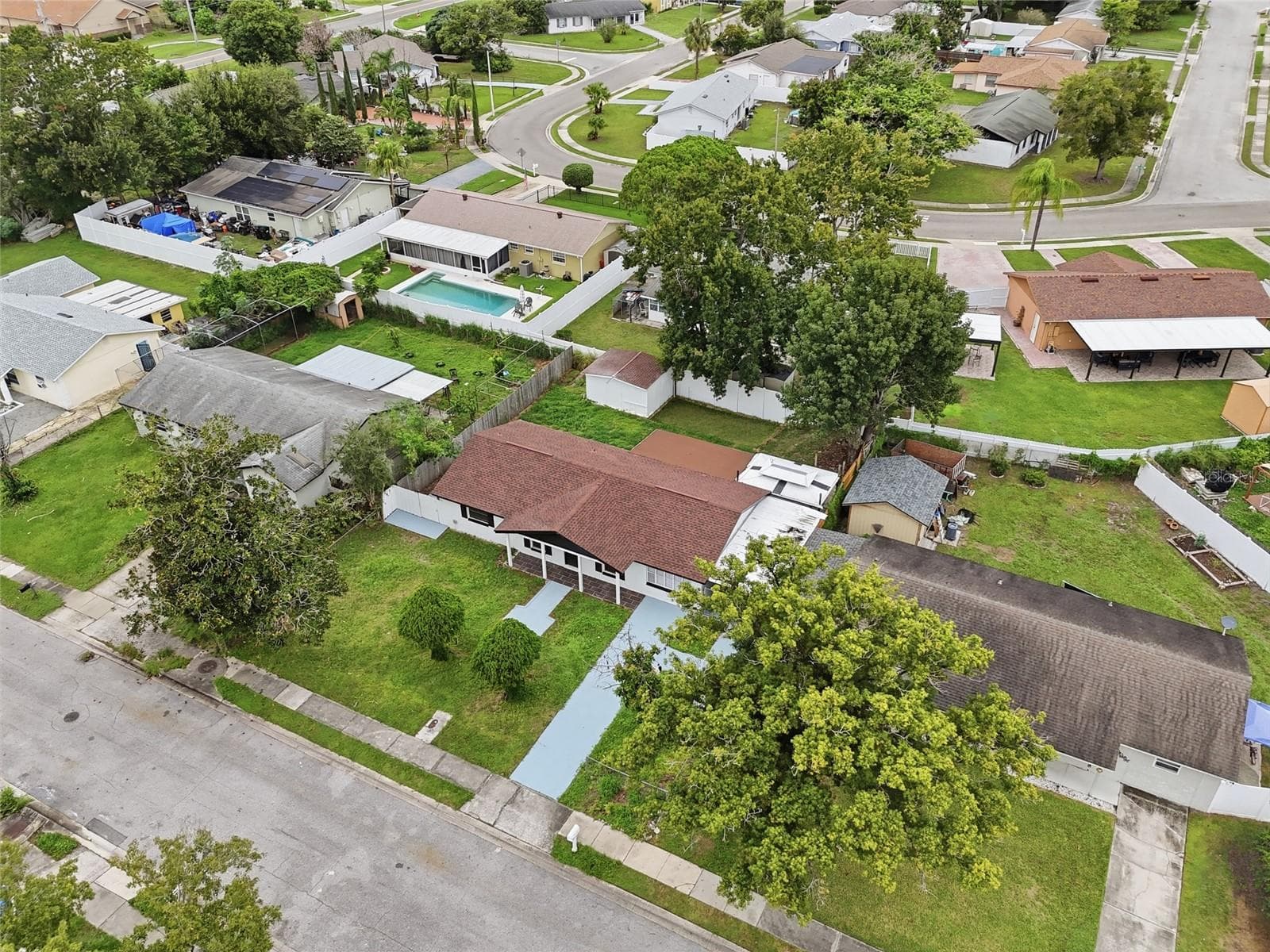 Aerial View - 659 KENDALE ST, ORLANDO