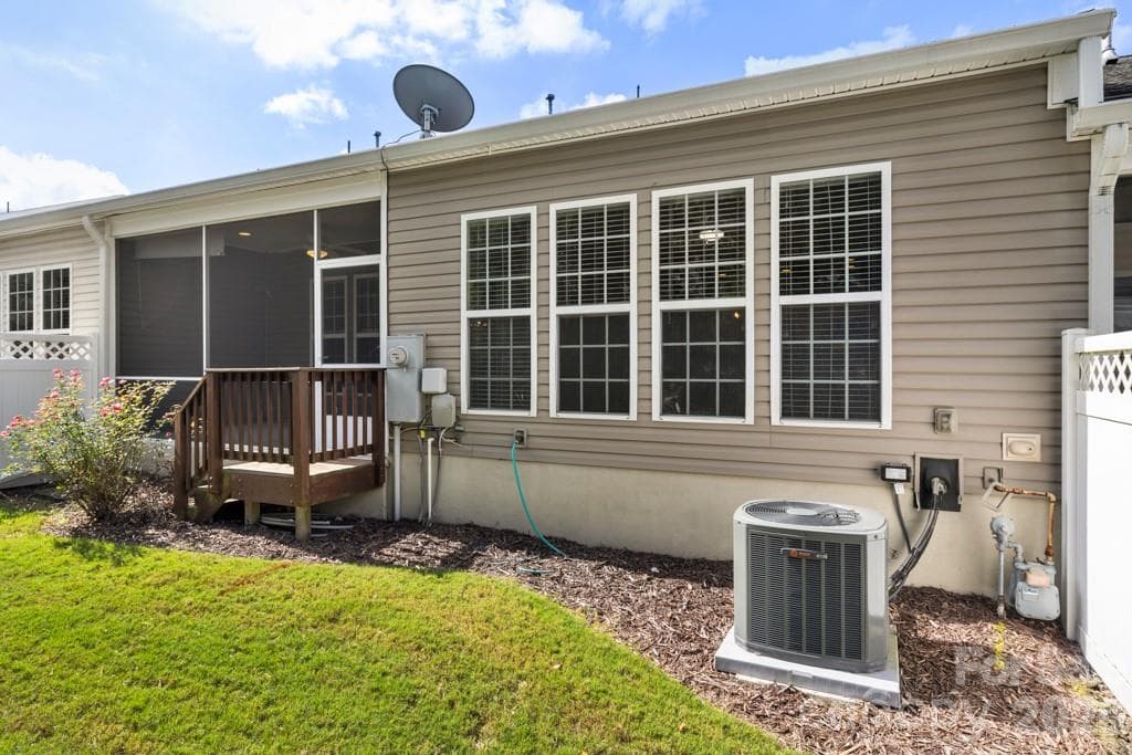 Backyard - very private - 9018 Smokey Hill Lane, Indian Land