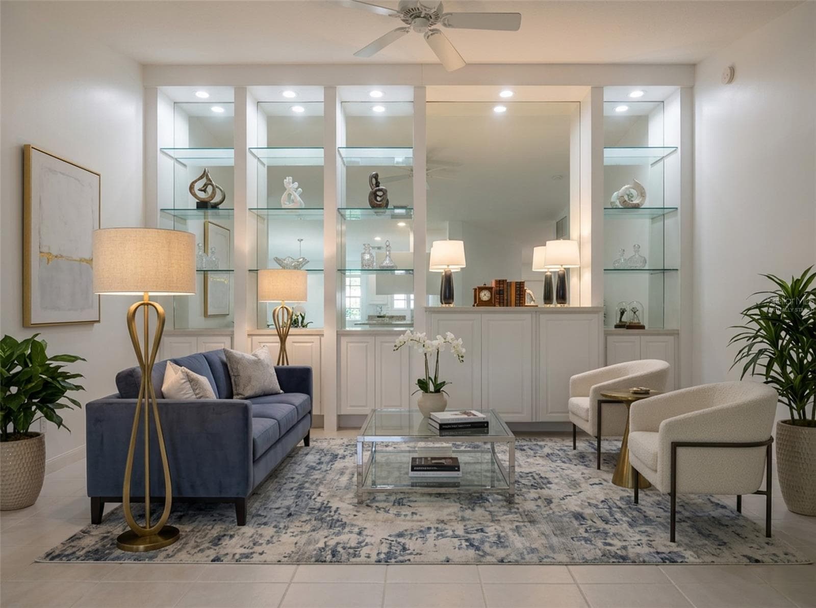 Virtually Staged Formal Living Room. - 8876 ESTEPONA CT, SARASOTA