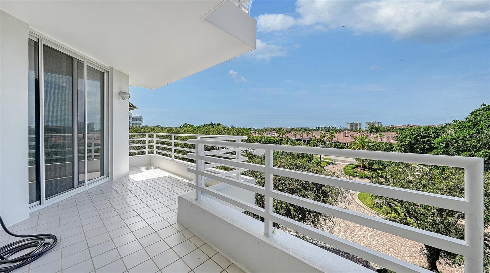 Terrace off Main Bedroom and 2nd Bedrm - 2550 HARBOURSIDE DR #334, LONGBOAT KEY