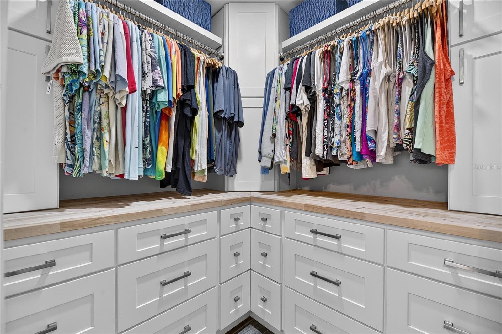 Look How Beautifully Designed This Custom Built Walk-In Closet Is! - 6510 SOLITAIRE PALM WAY, APOLLO BEACH