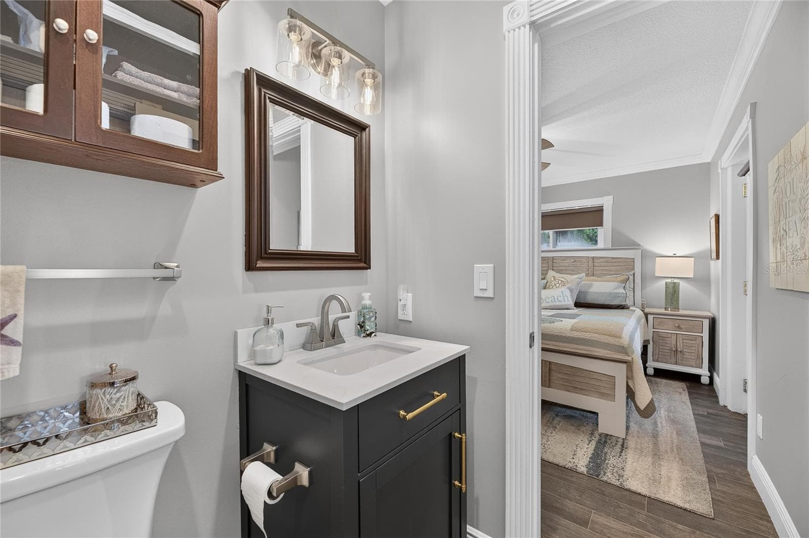 Extended Height Vanity, Single Undermount Sink, And Quartz Countertop! - 6510 SOLITAIRE PALM WAY, APOLLO BEACH