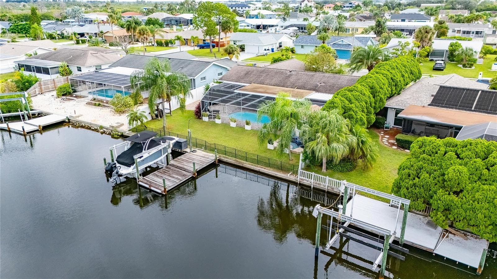 Last Drone Pic Of This Beauty!! Lol - 6510 SOLITAIRE PALM WAY, APOLLO BEACH