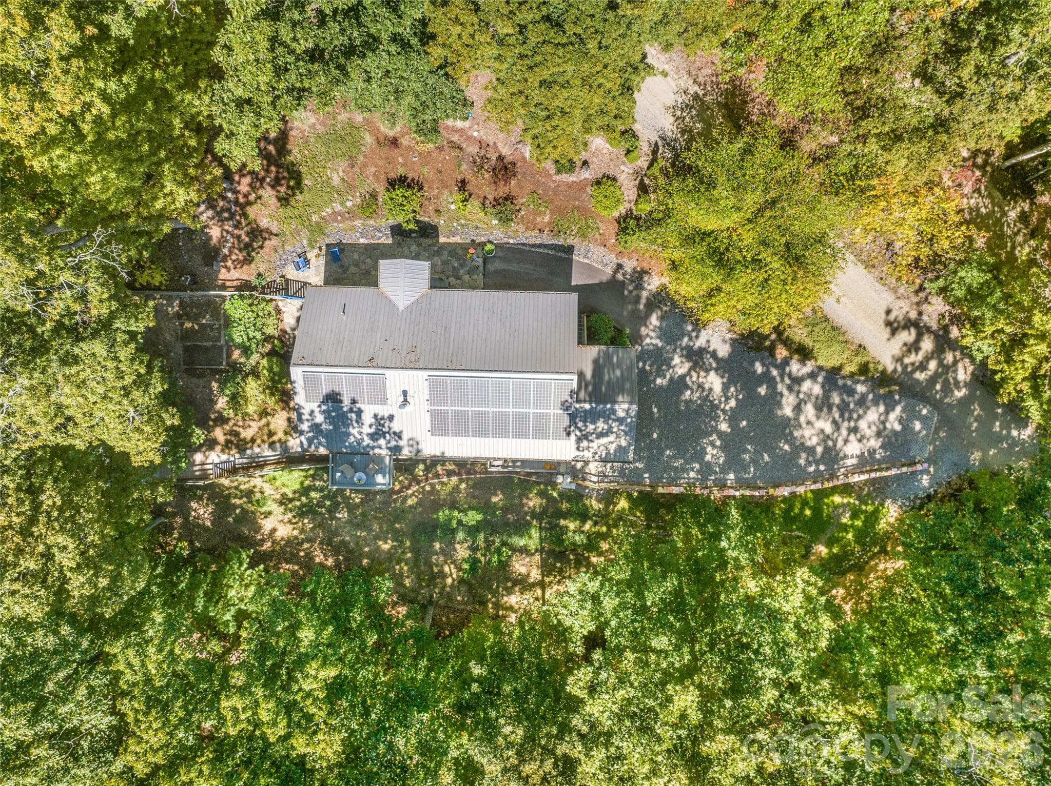 Solar panels keep energy bill very low. - 115 Laurel Wood Drive, Mars Hill