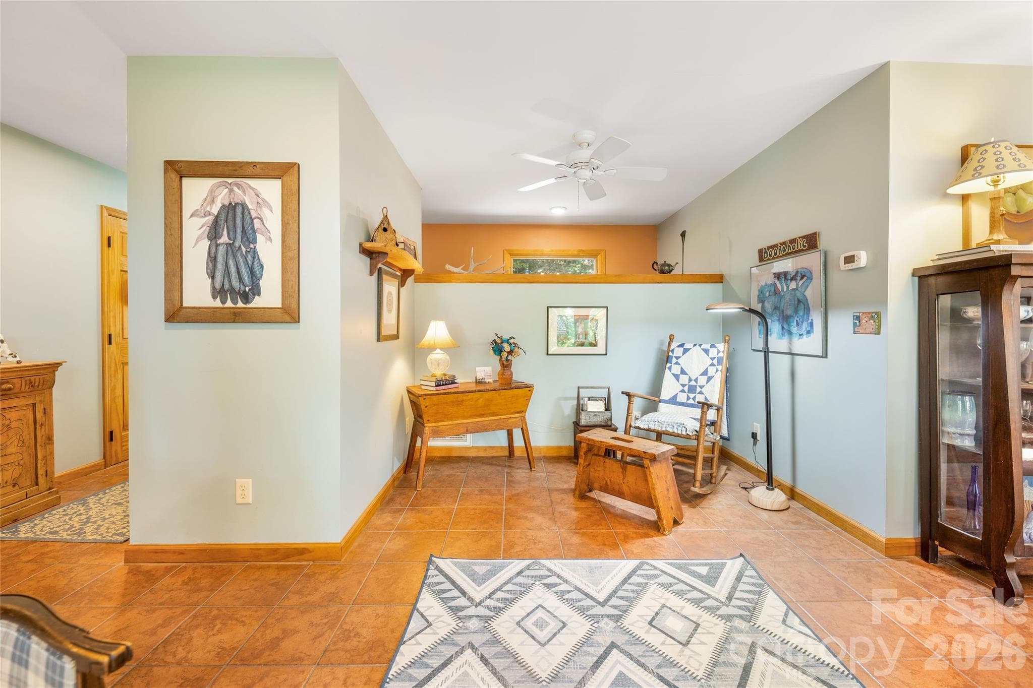 Lovely reading nook off of the living room. - 115 Laurel Wood Drive, Mars Hill