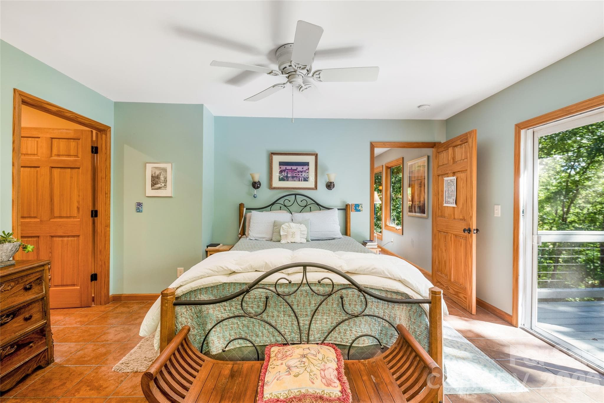 Primary bedroom. - 115 Laurel Wood Drive, Mars Hill