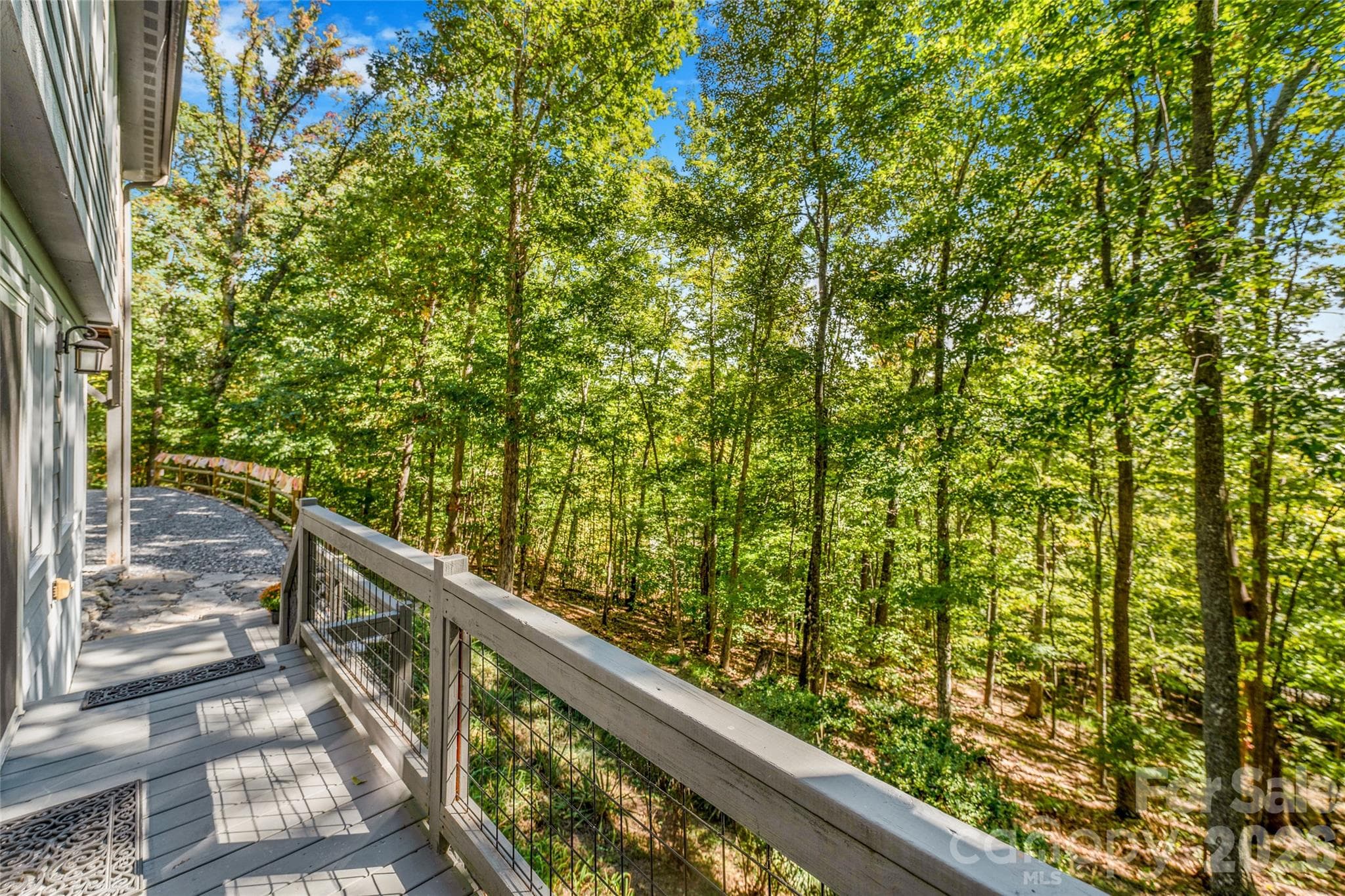 Lower deck off the downstairs level. - 115 Laurel Wood Drive, Mars Hill
