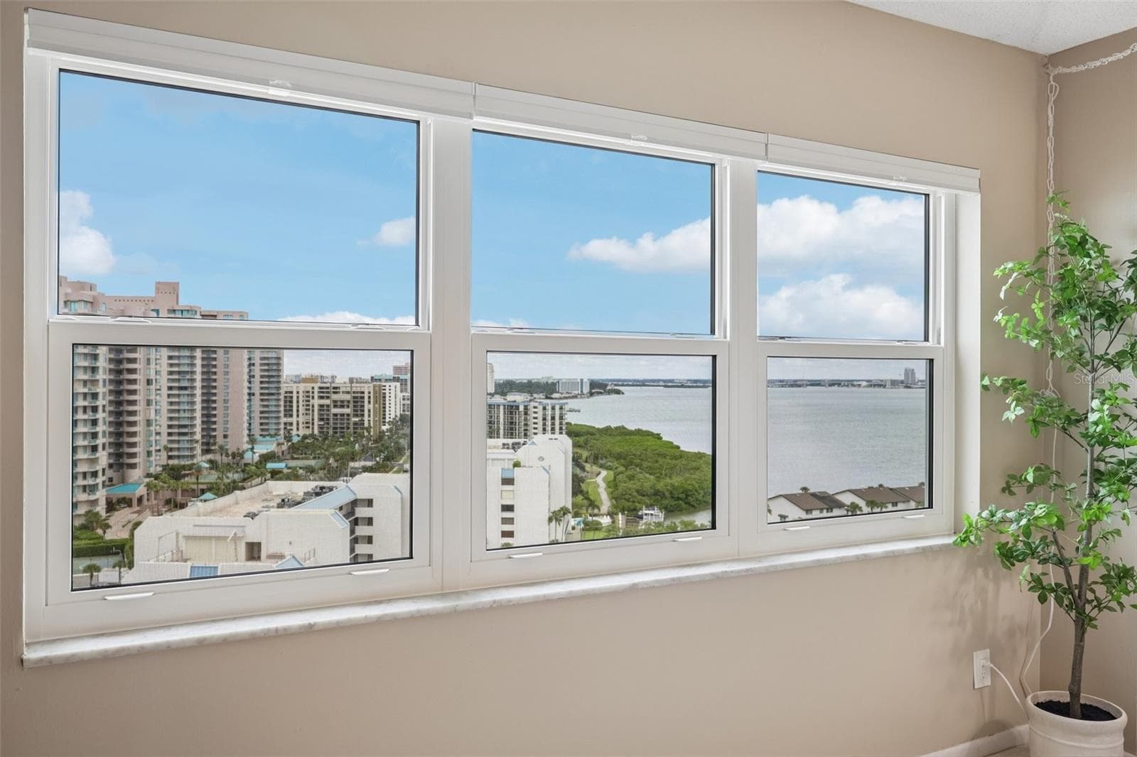 View From Primary Bedroom - 1621 GULF BLVD #1604, CLEARWATER