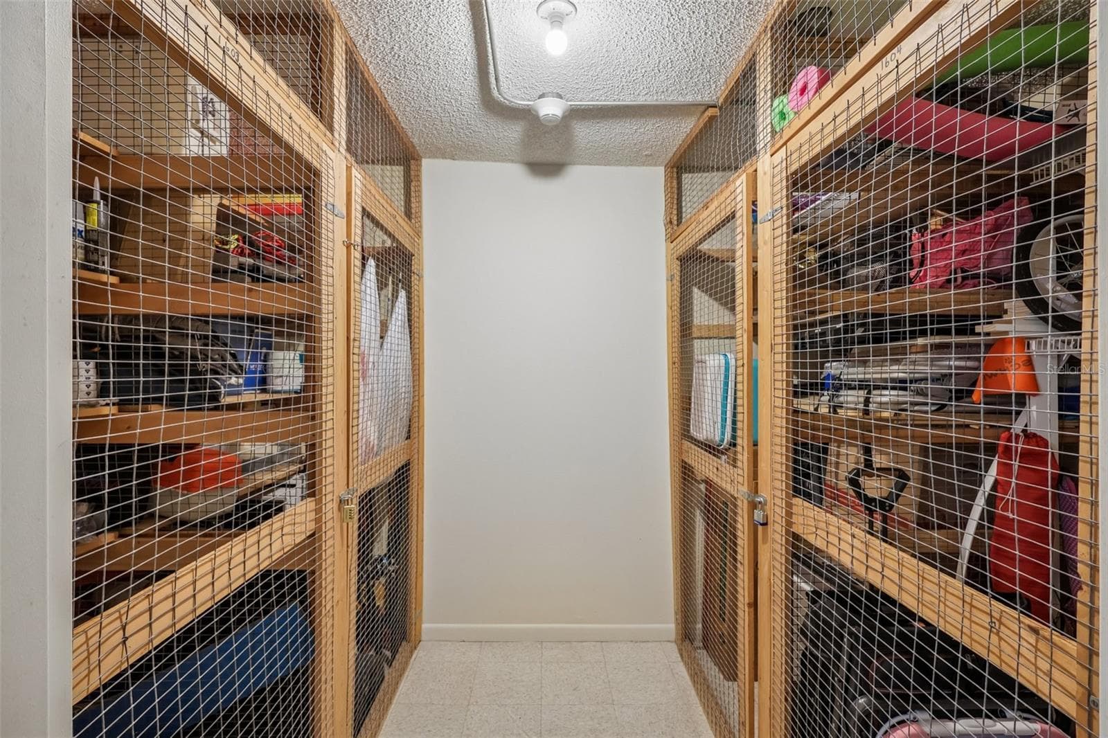 Storage across from unit front door (16th Floor) - 1621 GULF BLVD #1604, CLEARWATER
