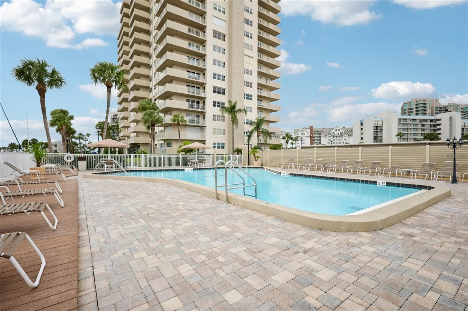 Condo Pool - 1621 GULF BLVD #1604, CLEARWATER