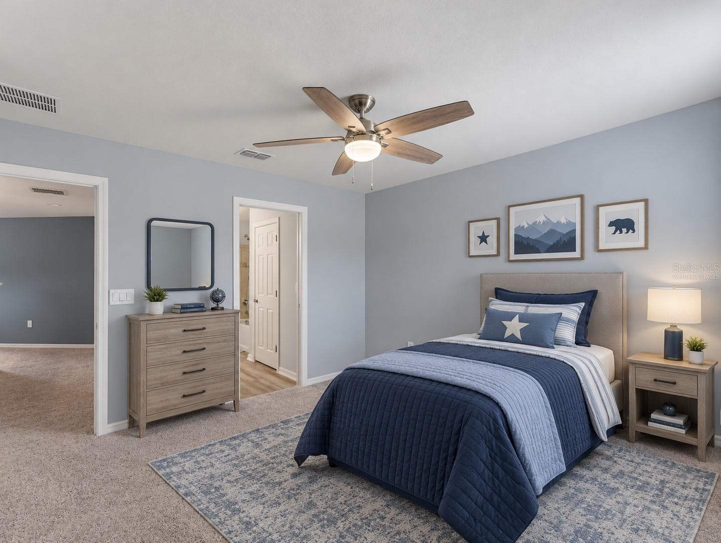 Virtually Staged BedRm 3 - 8151 WILDER LOOP, LAKELAND