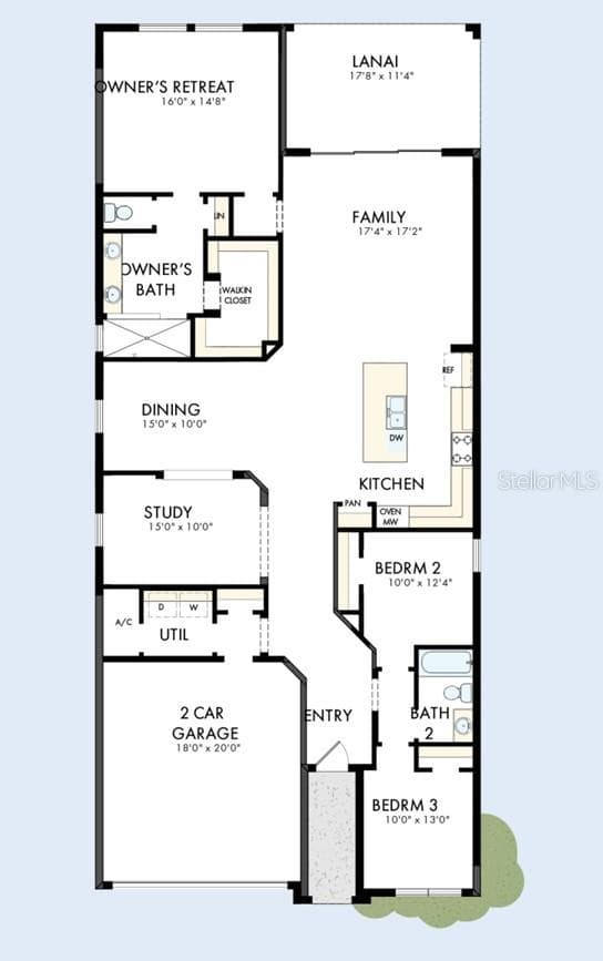 Floor Plan - 5410 KNOTTY OAK ST, MOUNT DORA