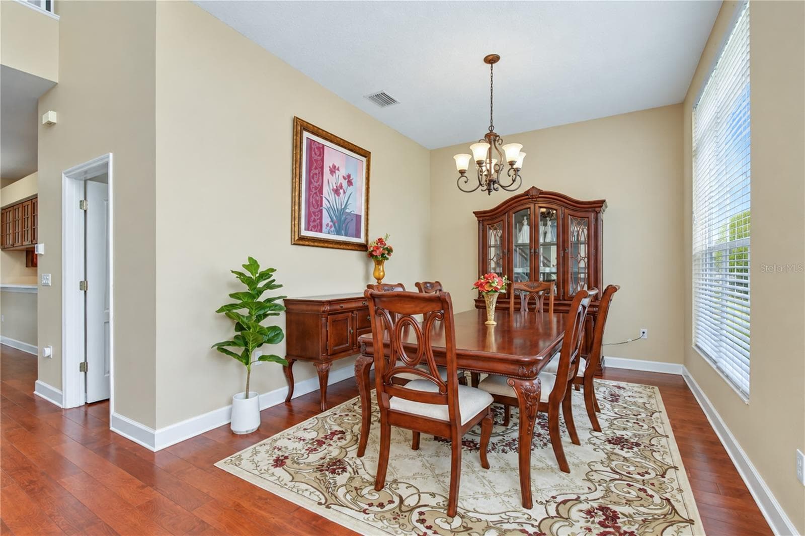 Dedicated dining area perfect for gatherings and special occasions. - 5104 WHISPERING LEAF TRL, VALRICO