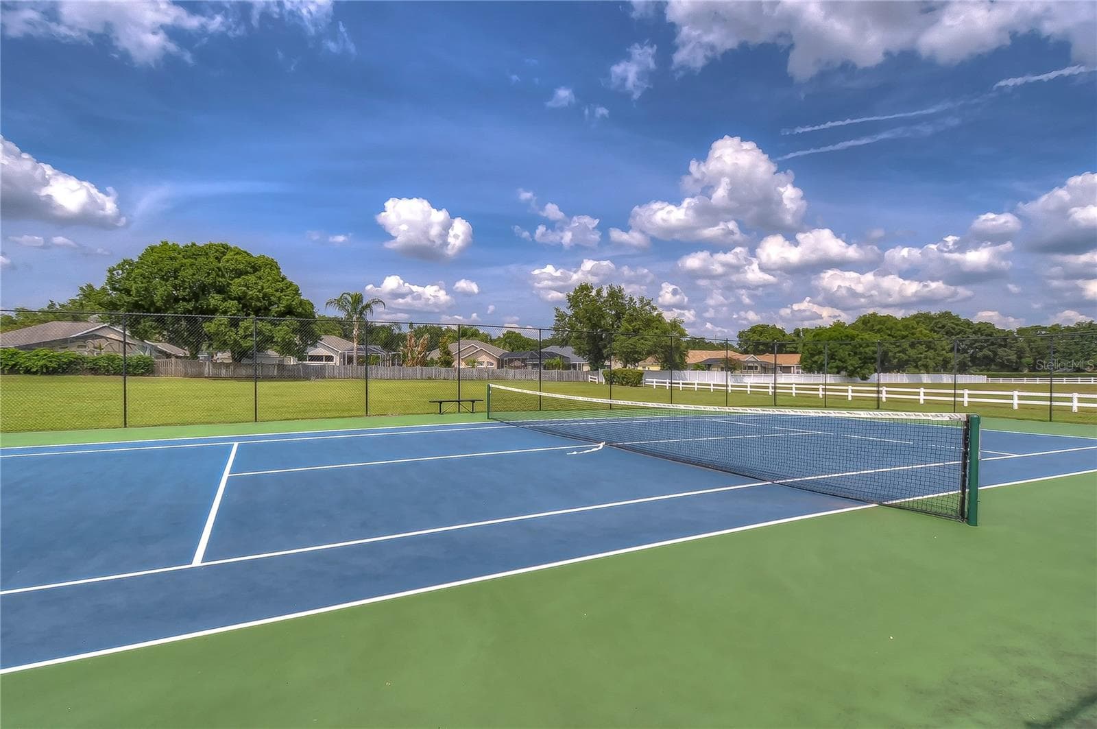Tennis court - 5104 WHISPERING LEAF TRL, VALRICO