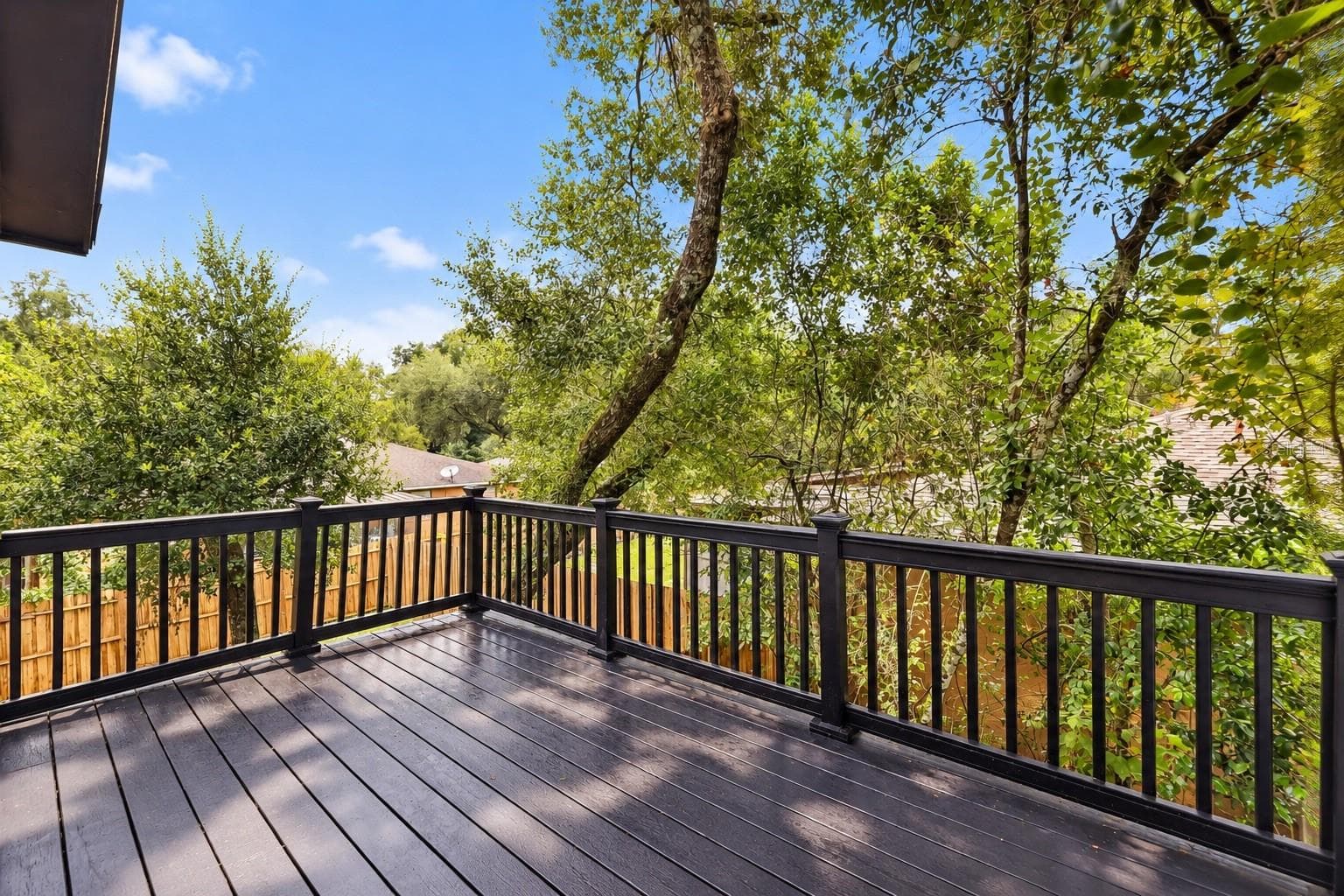 Balcony off the master bedroom - 627 CLEARN CT, WINTER SPRINGS