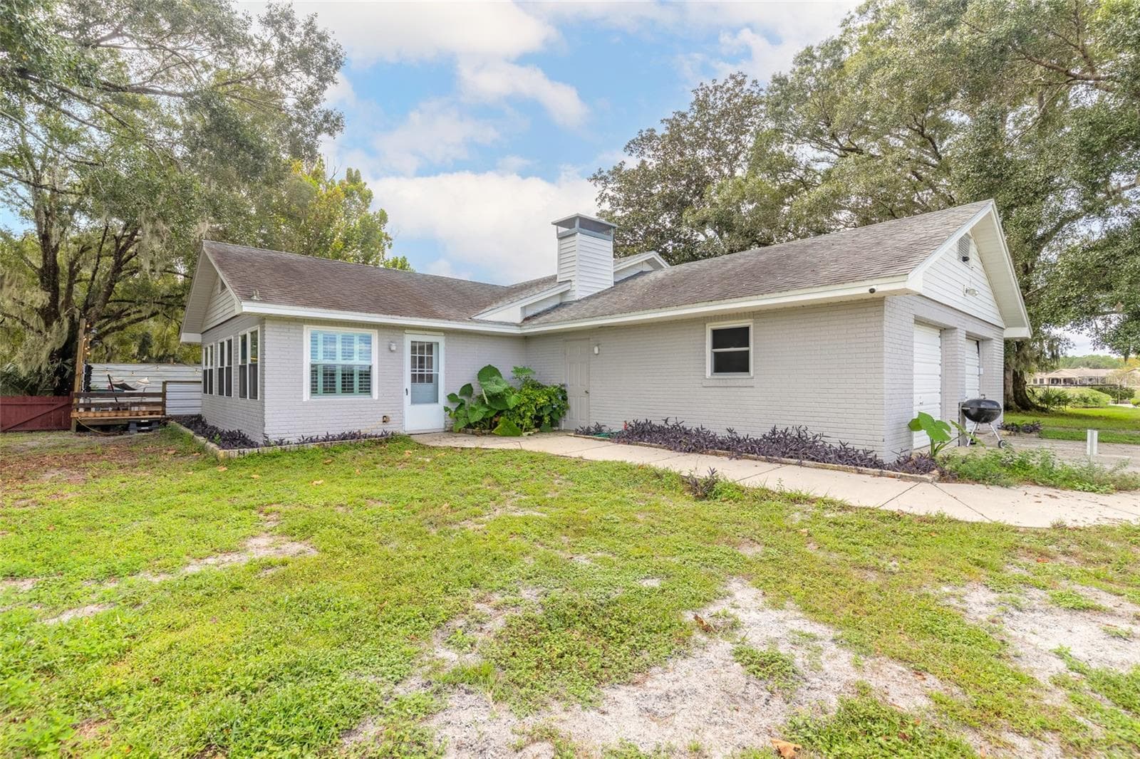 Back of the home - 1390 E OHIO AVE, LAKE HELEN