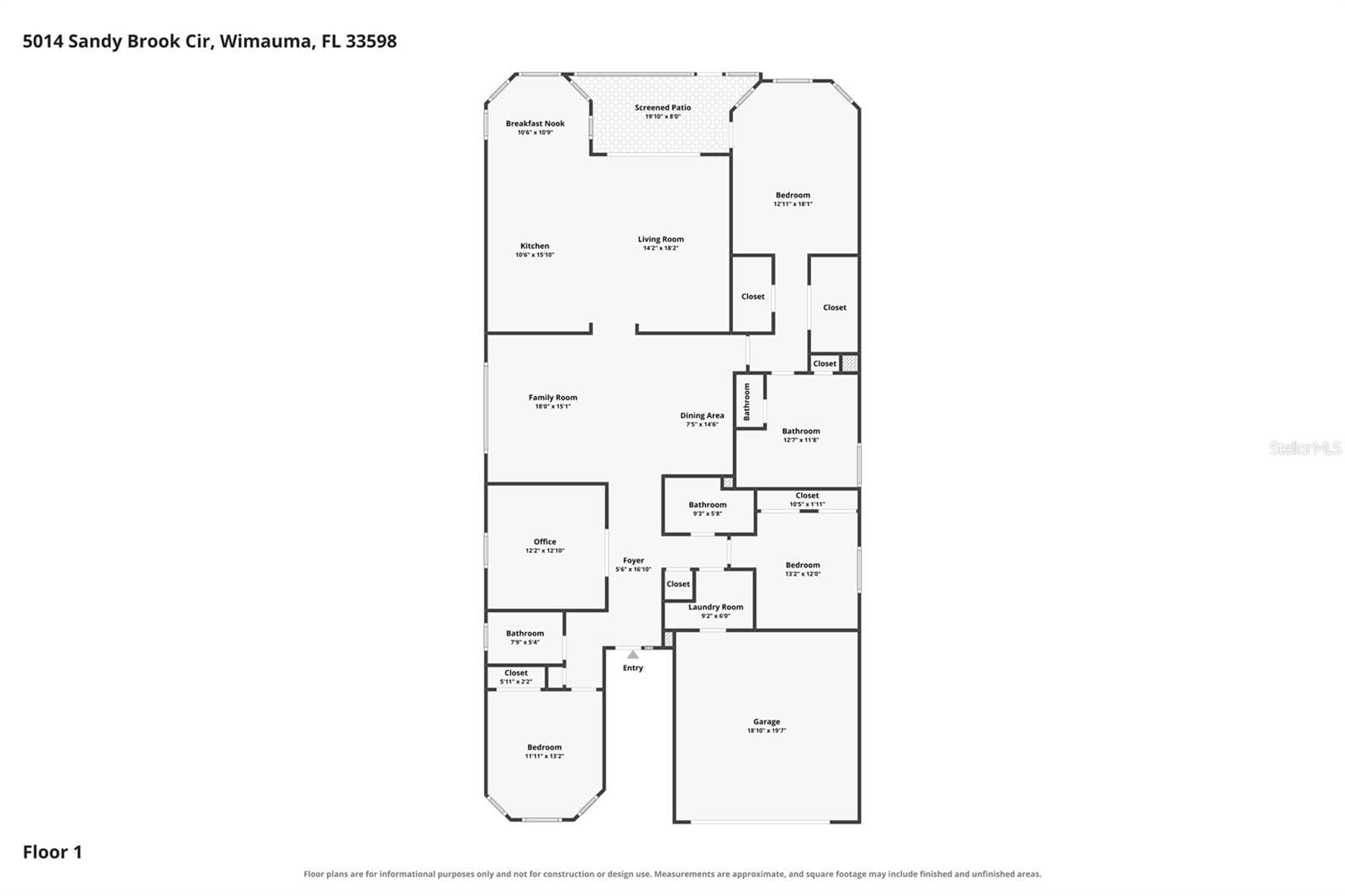 Single Family Residence at 5014 SANDY BROOK CIR, WIMAUMA, photo 55 of 84