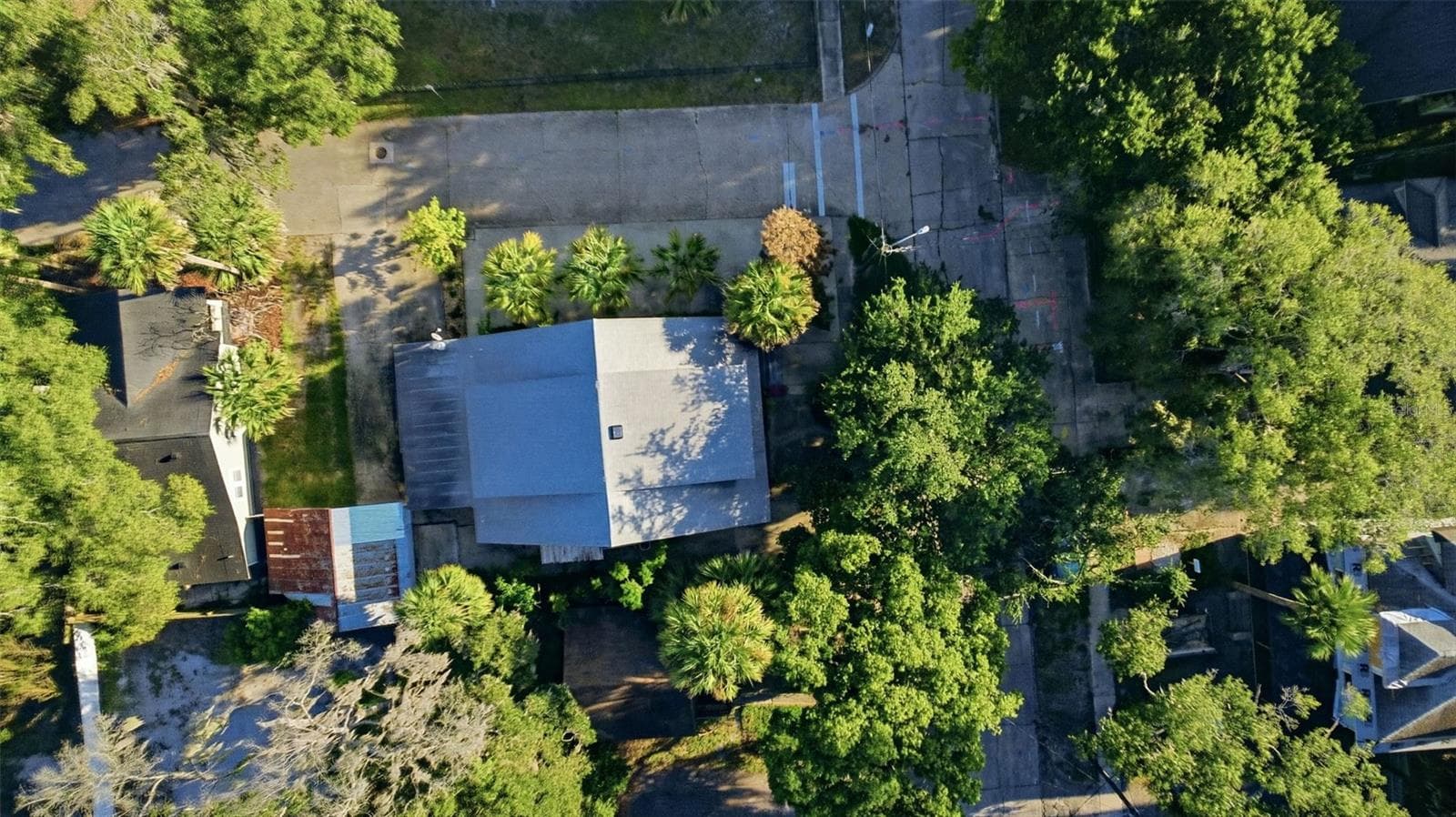 TOP AERAIL VIEW - 235 N SANS SOUCI AVE, DELAND