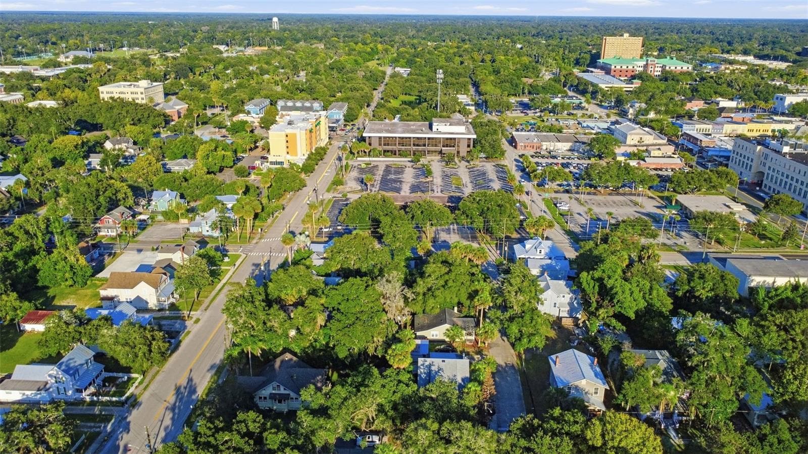 AERIAL VIEW - 235 N SANS SOUCI AVE, DELAND
