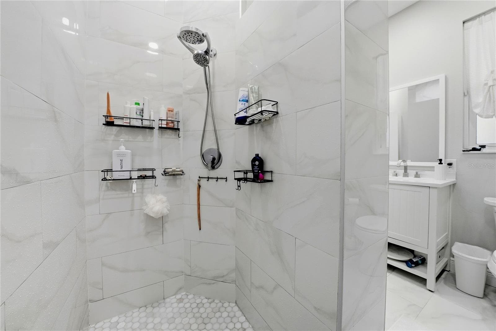 Primary Bath / beautiful walk in shower - 608 4TH ST SW, LARGO