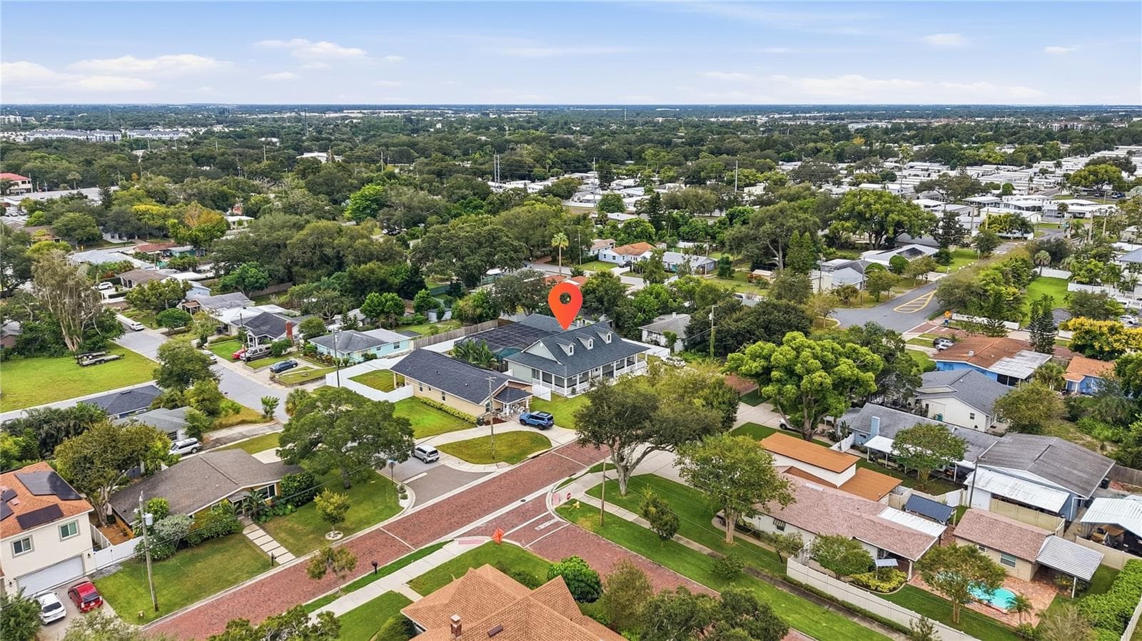 Aerial view - 608 4TH ST SW, LARGO