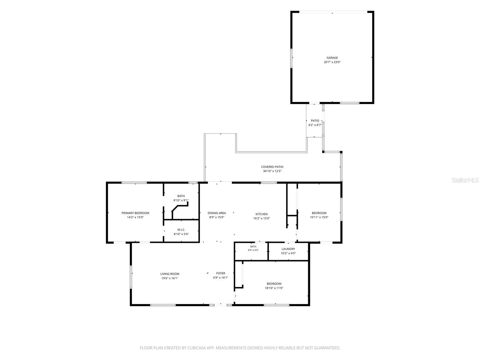 Floor plan - 608 4TH ST SW, LARGO