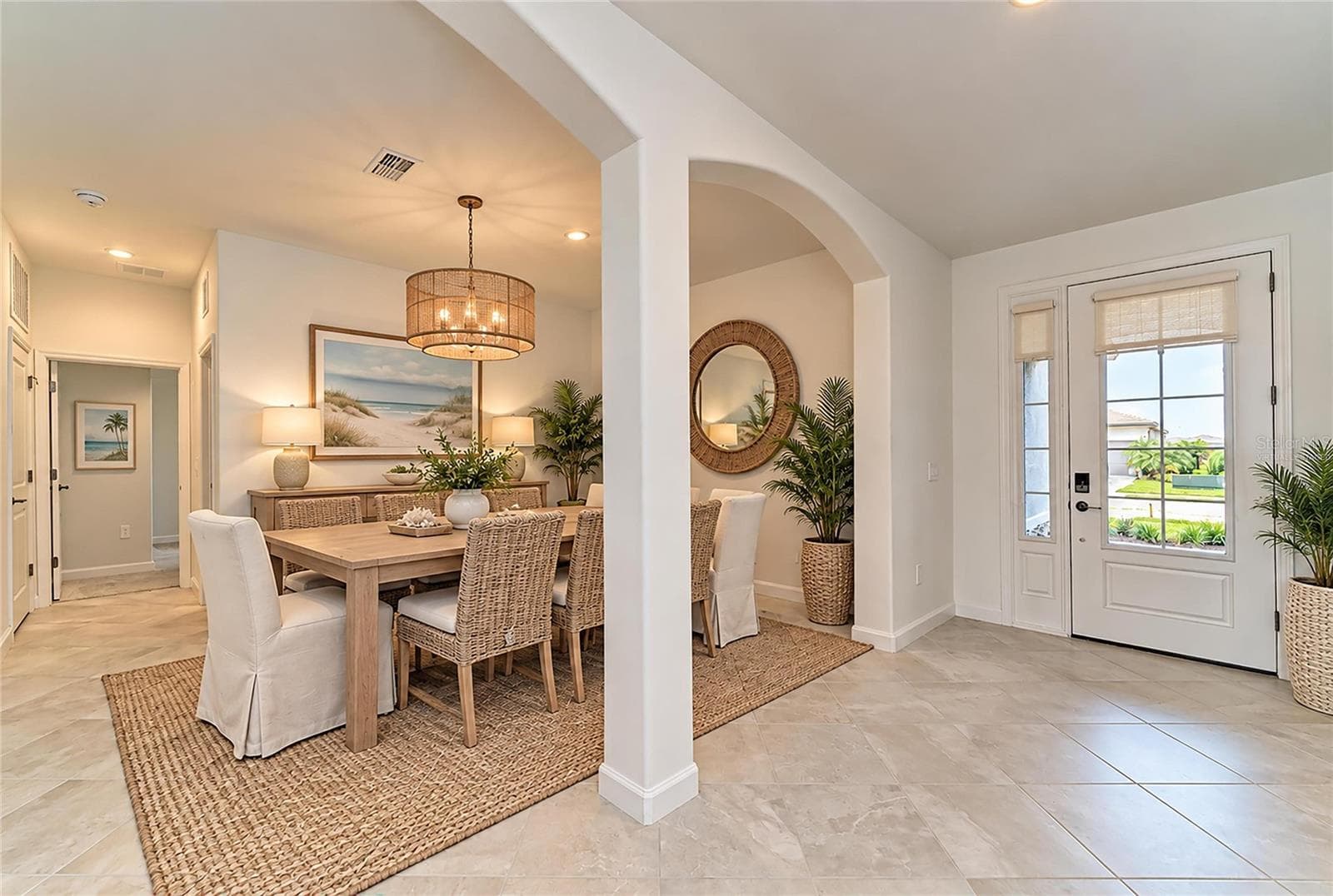 Virtually Staged Dining Room - 15332 SERENE SHORES LOOP, BRADENTON