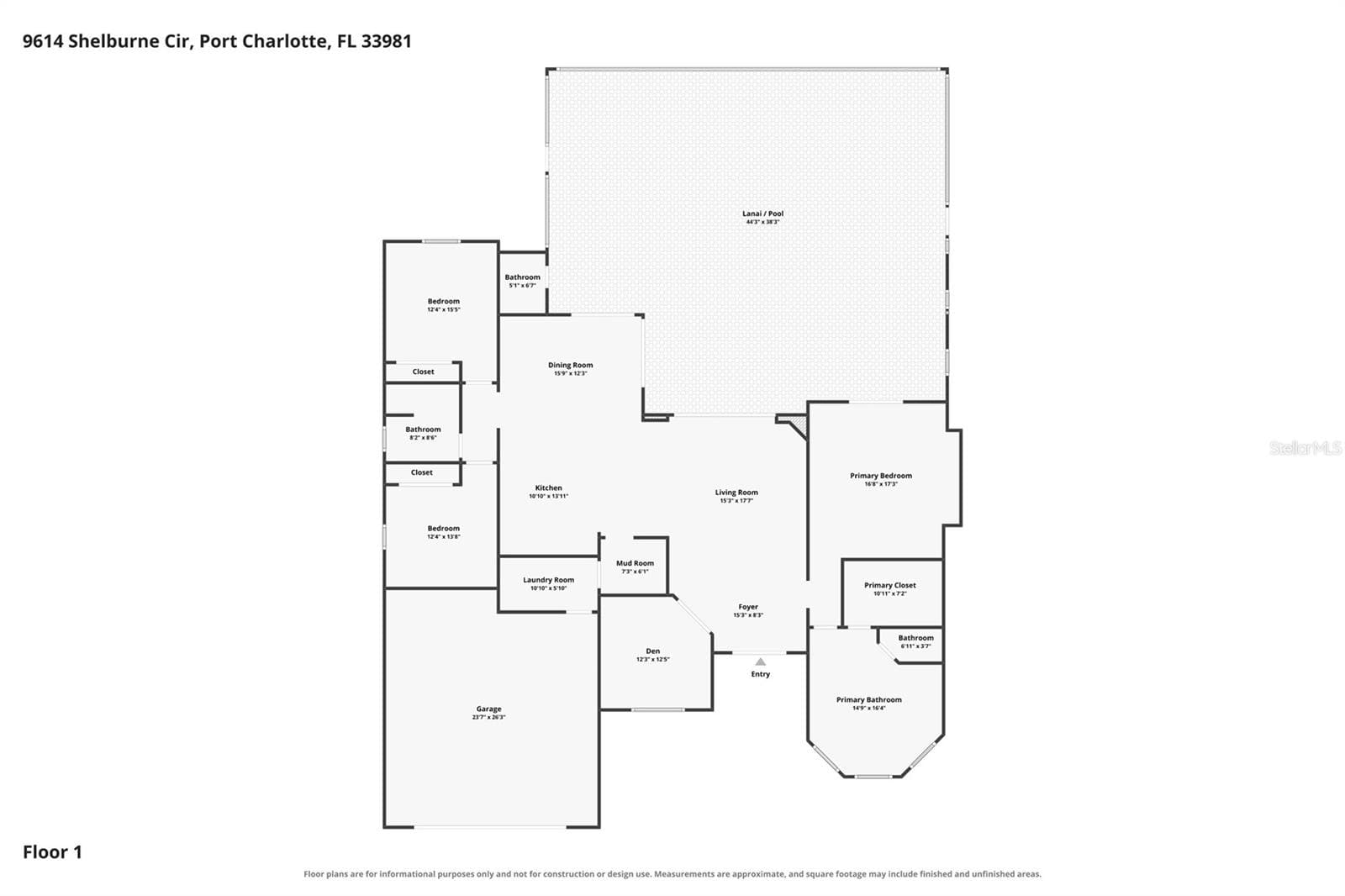Single Family Residence at 9614 SHELBURNE CIR, PORT CHARLOTTE, photo 65 of 65