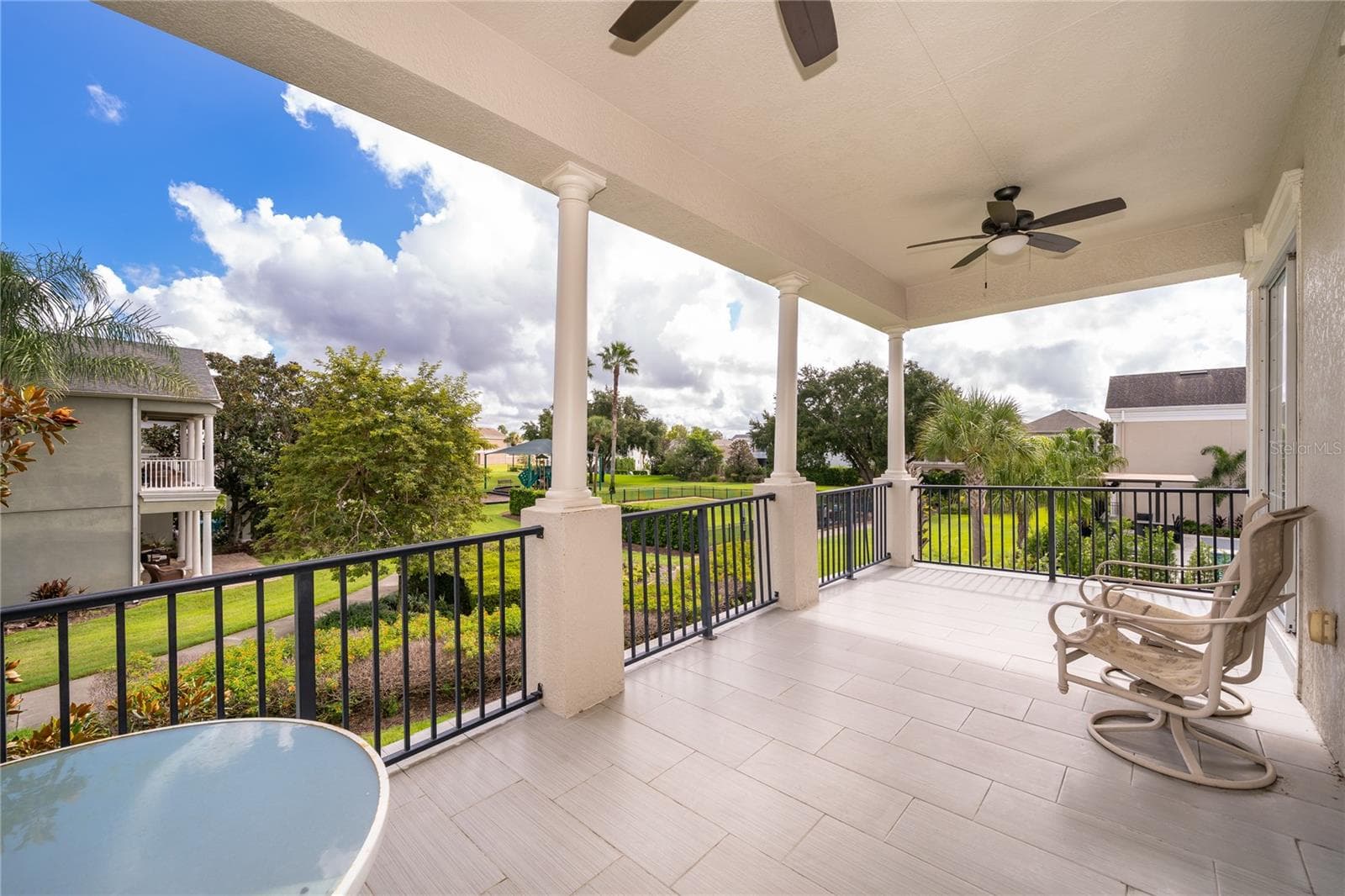 Upstairs patio - 7513 EXCITEMENT DR, KISSIMMEE